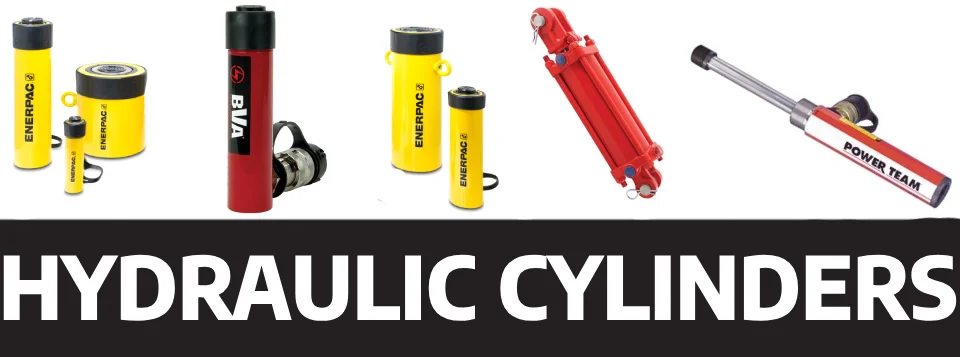 hydraulic cylinders of many brands.